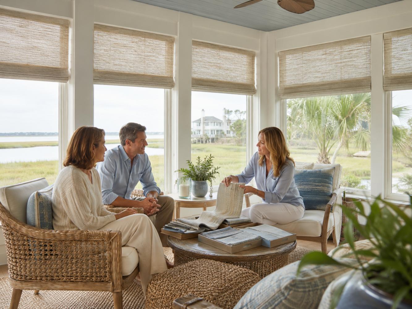 Eastern Shade Solutions local window treatment guidance for Southport and Wilmington homes