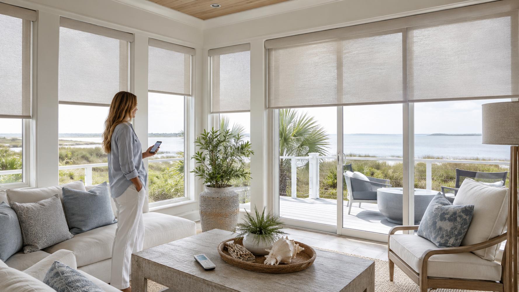 Custom window blinds by Eastern Shade Solutions