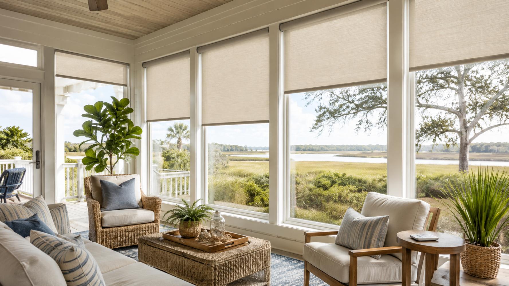 Custom window blinds by Eastern Shade Solutions