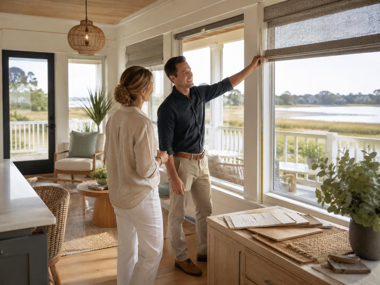 Factory-direct custom shades and window treatments