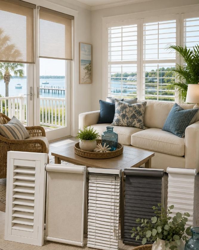 Window Treatment Help for Southport Homes