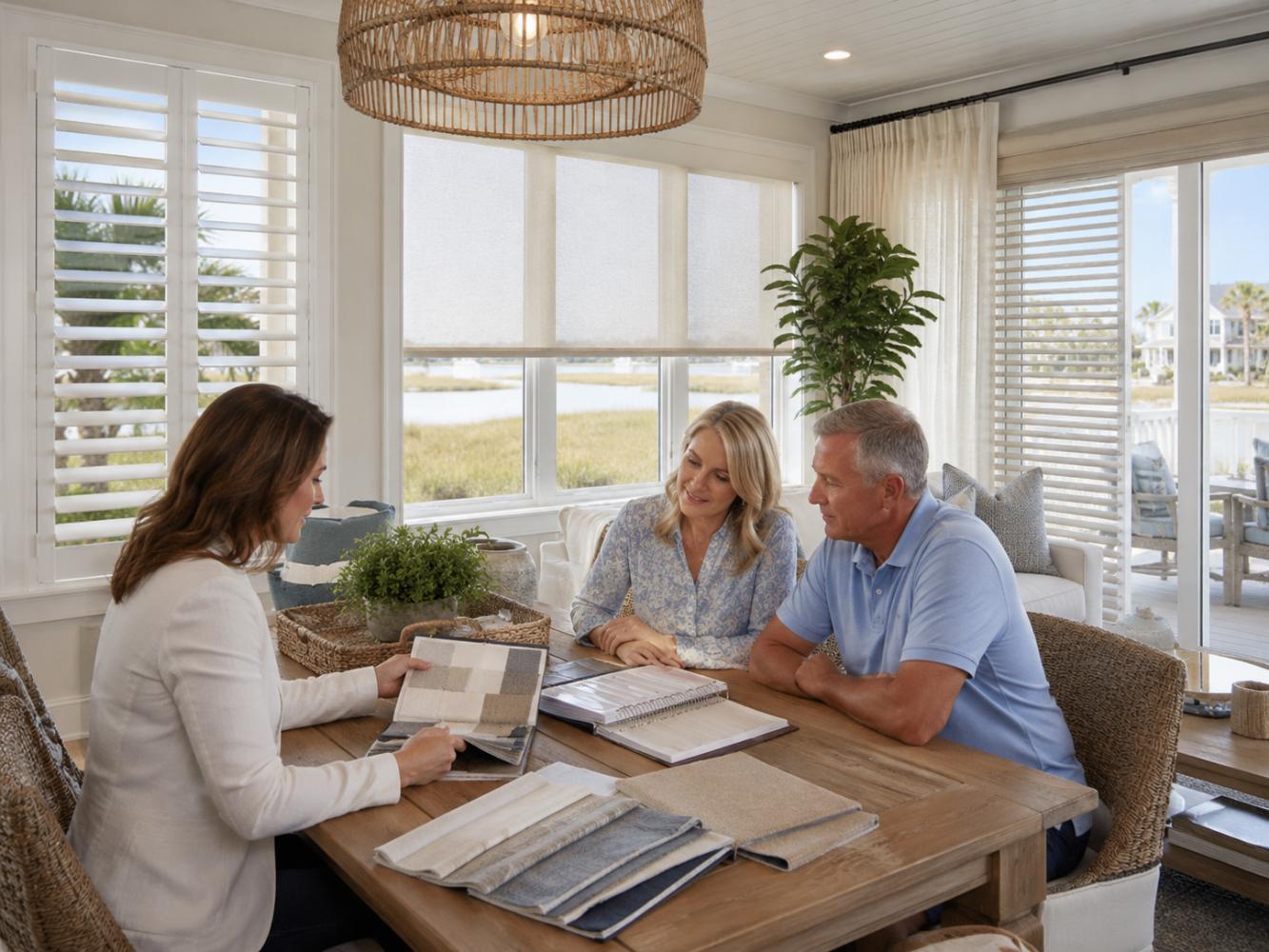 Window Treatment Help for Brunswick County Homes