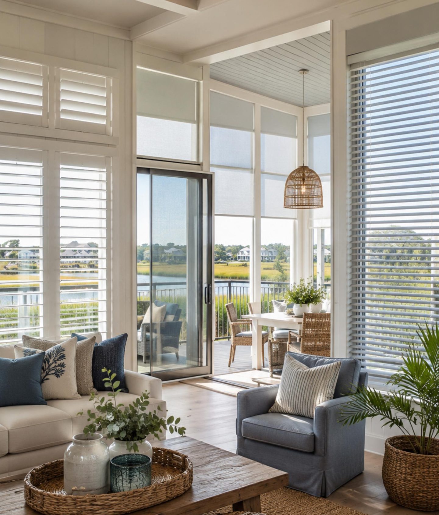 Custom Window Treatments in Brunswick County, NC
