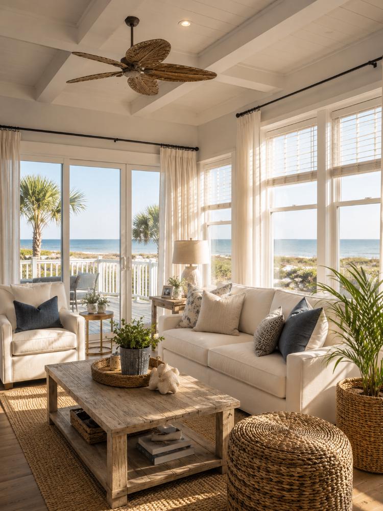Window Treatment Help for Oak Island Homes