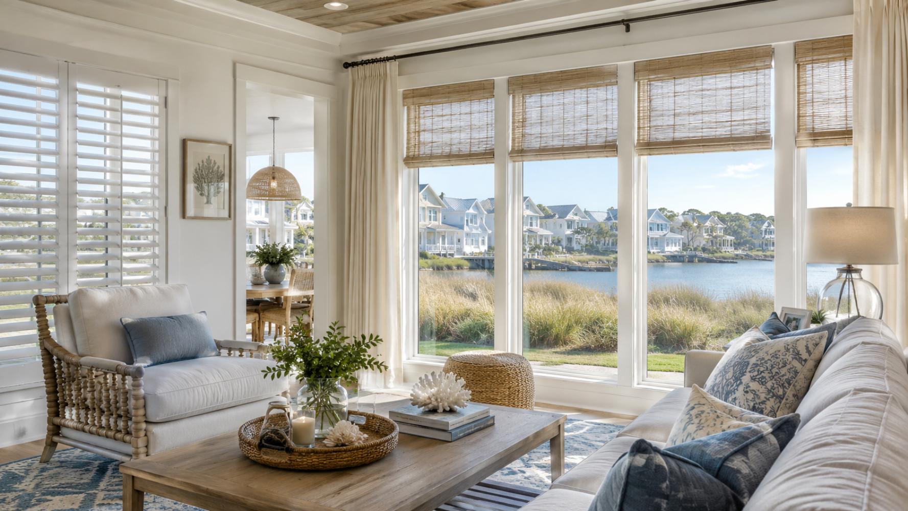 Window Treatment Service Map for Coastal North Carolina